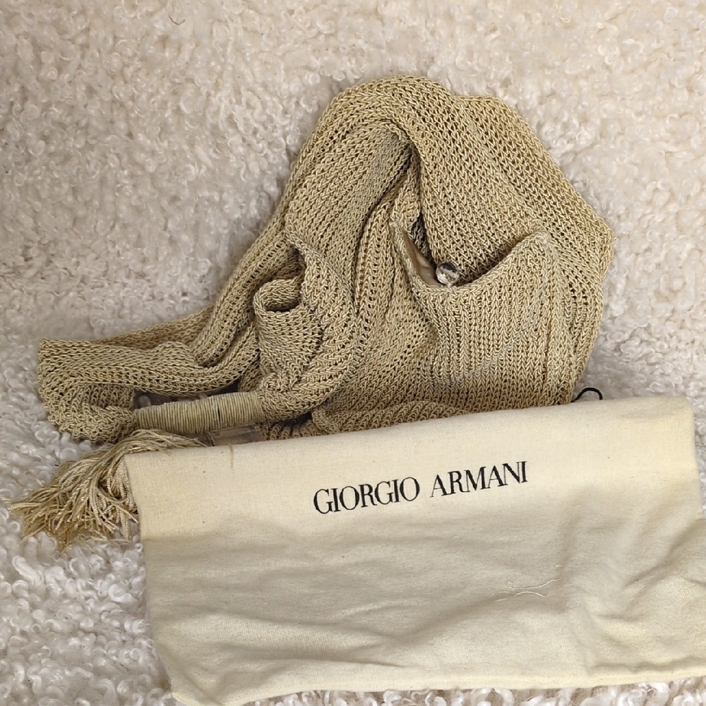 Giorgio Armani Knit Bag